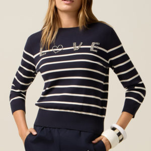 jersey marinero para mujer con mensaje